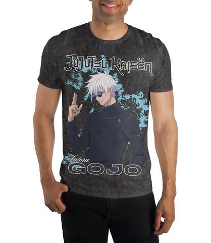 Jujutsu Kaisen Gojo Minimal Color Oversize Unisex Short Sleeve Graphic T-Shirt Exclusivité Games Zone